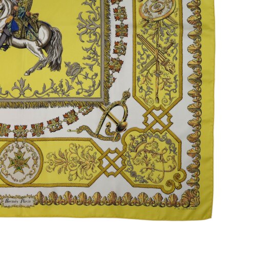 Hermès Carré 90 Lvdovicvs Magnvs Seide Hermès Hermes 12 Hermès Carré 90 Lvdovicvs Magnvs Seide Hermès Hermes 12
