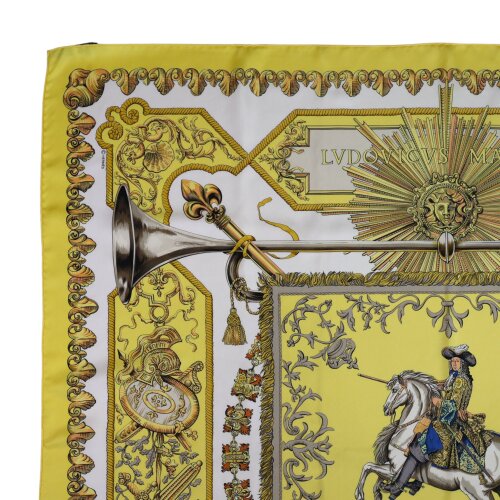 Hermès Carré 90 Lvdovicvs Magnvs Seide Hermès Hermes 9 Hermès Carré 90 Lvdovicvs Magnvs Seide Hermès Hermes 9