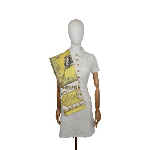 Hermès Carré 90 Lvdovicvs Magnvs Seide Hermès Hermes 5 Hermès Carré 90 Lvdovicvs Magnvs Seide Hermès Hermes 5