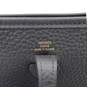 Hermès Evelyne 16 Taurillon Clémence Schwarz Handtaschen Hermes 26