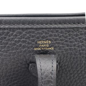 Hermès Evelyne 16 Taurillon Clémence Black Handbags Hermes 26