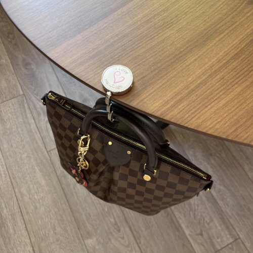 I Love Handbags Taschenhalter für den Tisch Taschenhalter Taschenhaken 8