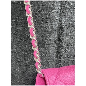 Chanel Wallet on Chain WOC Pochette Kalbsleder Pink SHW