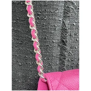 Chanel Wallet on Chain WOC Kalbsleder Pink