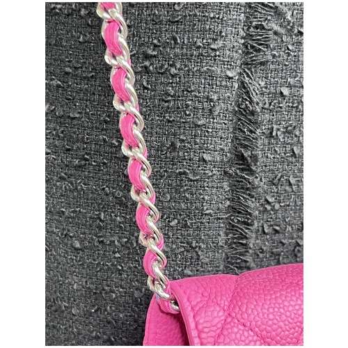 Chanel Wallet on Chain WOC Pochette Kalbsleder Pink SHW