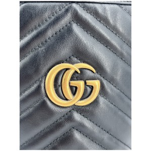Gucci Marmont Bucket Bag Schwarz