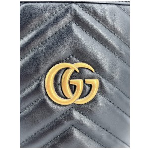 Gucci Marmont Bucket Bag Black