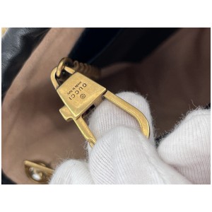 Gucci Marmont Bucket Bag Schwarz