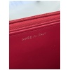 Chanel Wallet on Chain WOC Pochette Kalbsleder Dark Pink Chanel Chanel 30 Chanel Wallet on Chain WOC Pochette Kalbsleder Dark Pink Chanel Chanel 30