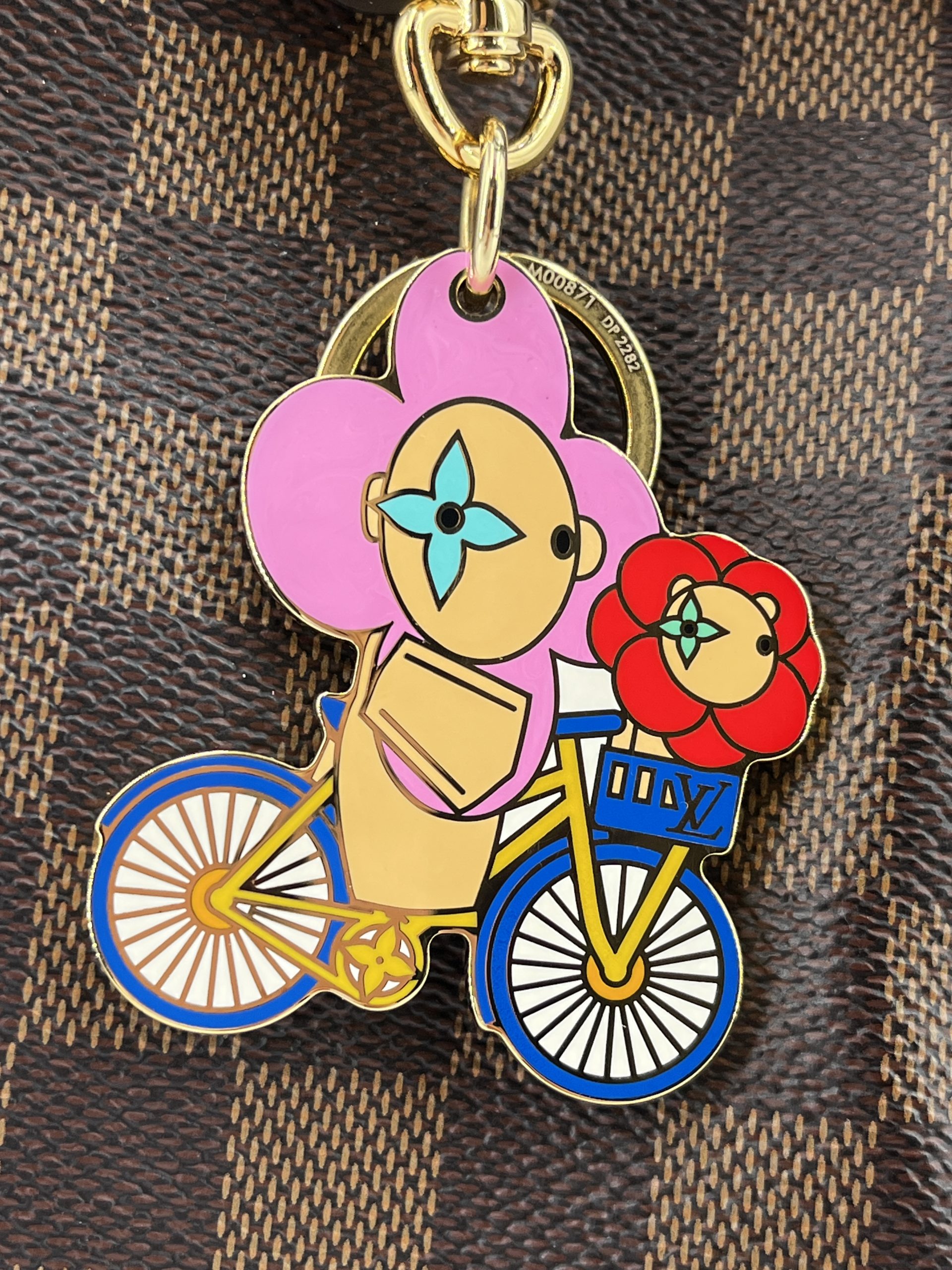 Louis Vuitton Vivienne Bike Bag Charm - I Love Handbags Louis Vuitton Vivienne Bike Bag Charm - I Love Handbags