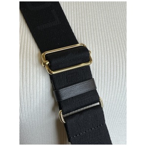 Louis Vuitton Bandouliere Jacquard Shoulder Strap Black