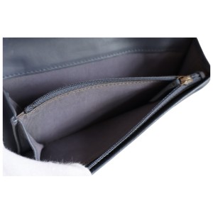 Chanel Bifold Wallet Lambskin Blue