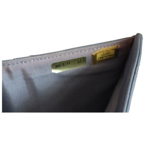 Chanel Bifold Wallet Lambskin Blue