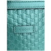 Gucci Mini Dome Micro Guccissima mit Geldbörse Grün Gucci Gucci 40