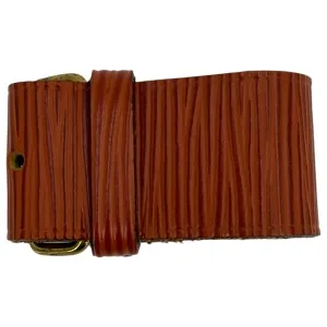 Louis Vuitton Luggage Tag Kofferanhänger Kenyan Fawn Braun