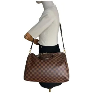 Louis Vuitton Speedy 35 Bandouliere Damier Ebene