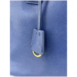 Prada Galliera Large Saffiano Blau