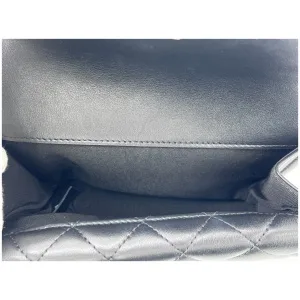 Chanel Triple Flap Bag Schwarz