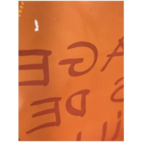 Hermès Vintage Vinyl Kelly Orange