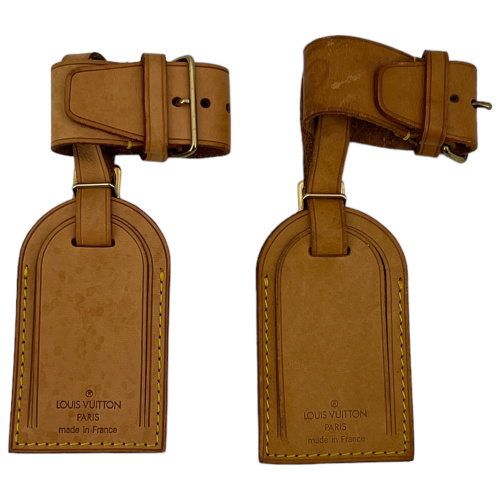 Lv discount luggage tag