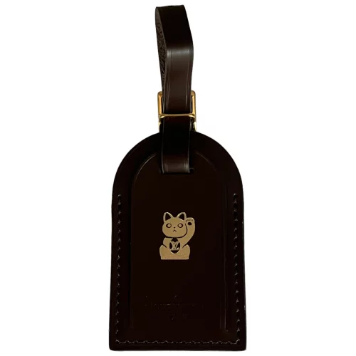 Louis Vuitton Luggage Tag Kofferanhänger Lucky Cat