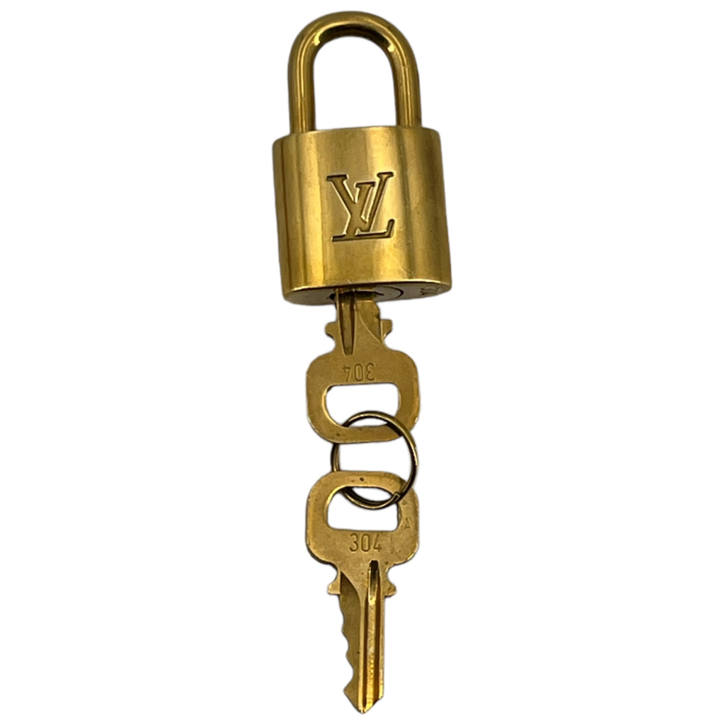 Louis Vuitton Padlock With 2 Keys No 304 I Love Handbags 8977