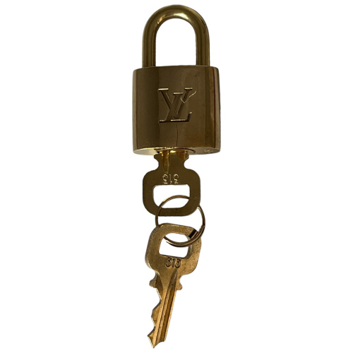 Louis Vuitton Padlock With 2 Keys No. 313