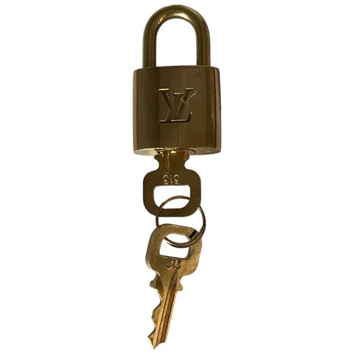 Louis Vuitton Padlock with 2 Keys No. 313