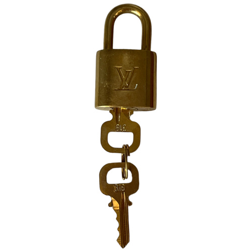 Louis Vuitton Padlock with 2 Keys No. 318