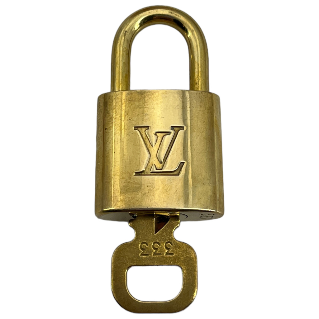 Louis Vuitton Padlock with Key No. 333 I Love Handbags