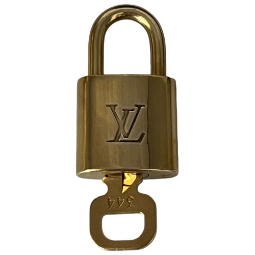 Accessories, Louis Vuitton Gold Brass Lock And Key 318