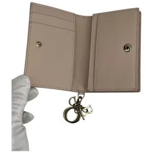 Christian Dior Lady Dior Bloom Kartenetui Beige