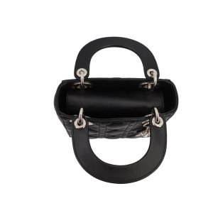Christian Dior Lady Dior Mini Cannage Black