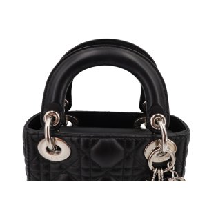 Christian Dior Lady Dior Mini Cannage Black