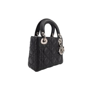 Christian Dior Lady Dior Mini Cannage Black