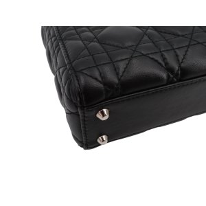 Christian Dior Lady Dior Mini Cannage Black