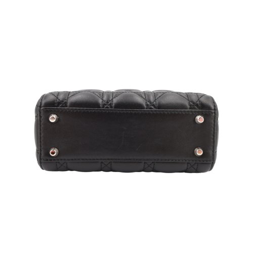 Christian Dior Lady Dior Mini Cannage Black