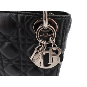 Christian Dior Lady Dior Mini Cannage Black