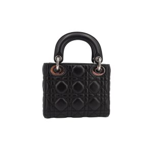 Christian Dior Lady Dior Mini Cannage Black