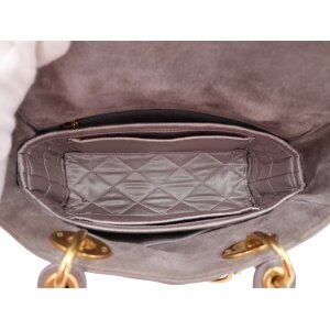Lady Dior Small Nieten Grau Dior Dior 40 Lady Dior Small Nieten Grau Dior Dior 40