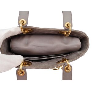 Lady Dior Small Nieten Grau Dior Dior 39 Lady Dior Small Nieten Grau Dior Dior 39