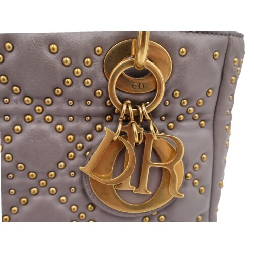 Lady Dior Small Nieten Grau Dior Dior 14 Lady Dior Small Nieten Grau Dior Dior 14