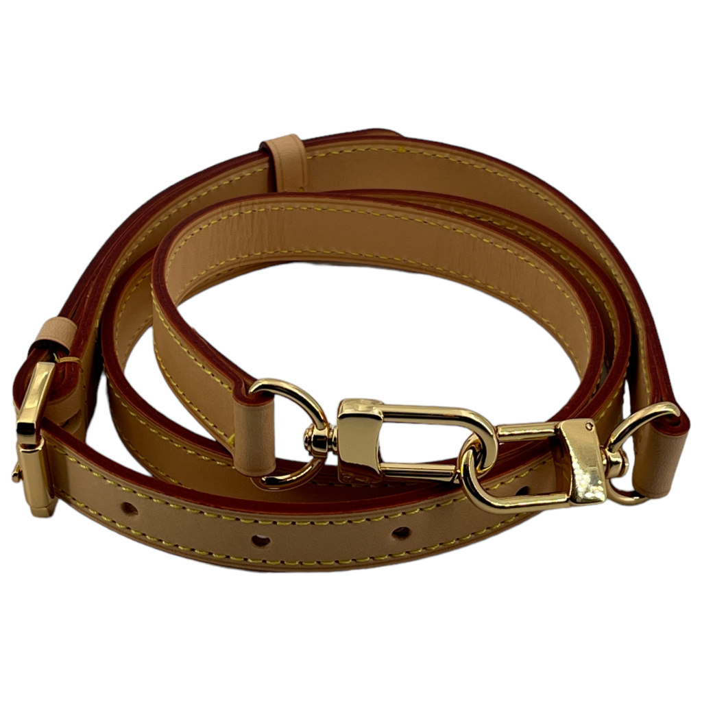 Vachetta Leather Adjustable Crossbody Shoulder Strap Real Cowhide
