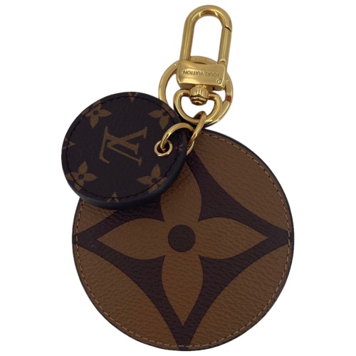 Louis Vuitton Monogram Reverse Keychain Bag Charm