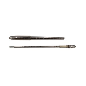 Louis Vuitton Stylo Agenda Ballpoint Pen Silber