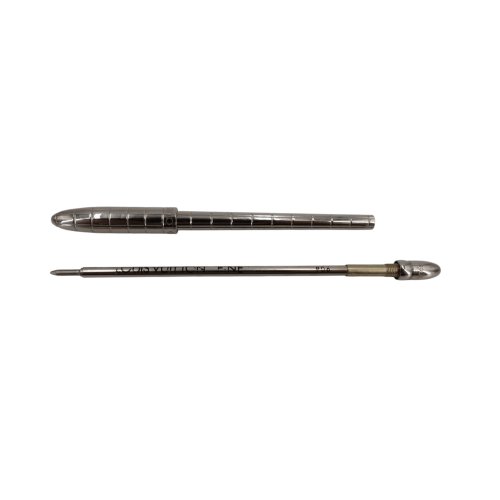 Louis Vuitton Stylo Agenda Ballpoint Pen Silber
