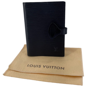 Louis Vuitton Agenda PM Epi Schwarz