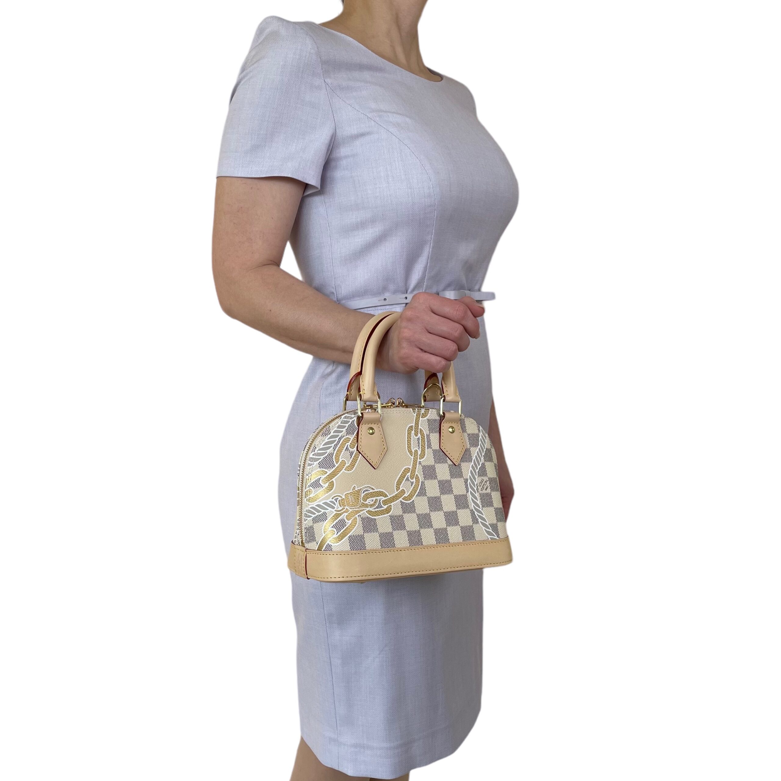 Louis Vuitton Alma Handbag Limited Edition Nautical Damier BB