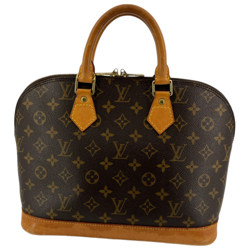 Pre-owned Louis Vuitton 2014 Monogram Vernis Alma Pm Handbag In