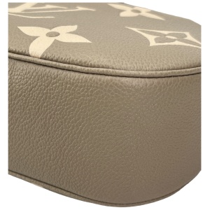 Louis Vuitton Bagatelle Monogram Empreinte Bicolor Tourterelle